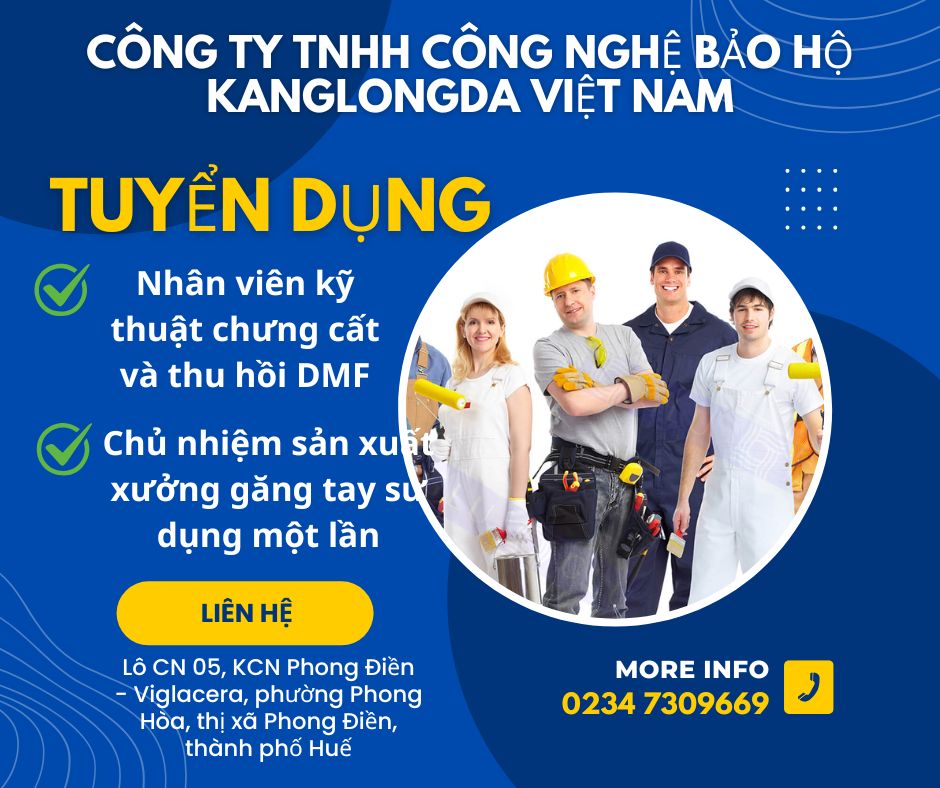 CÔNG TY TNHH CÔNG NGHỆ BẢO HỘ KANGLONGDA VIỆT NAM 